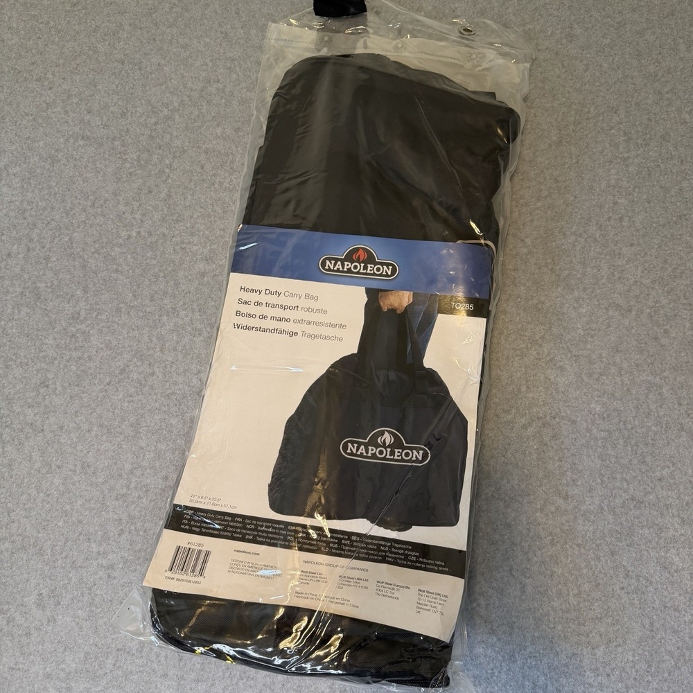 Napoleon Travel Tote TQ285 Heavy Duty PVC Polyester Carry Bag 61285 Black
